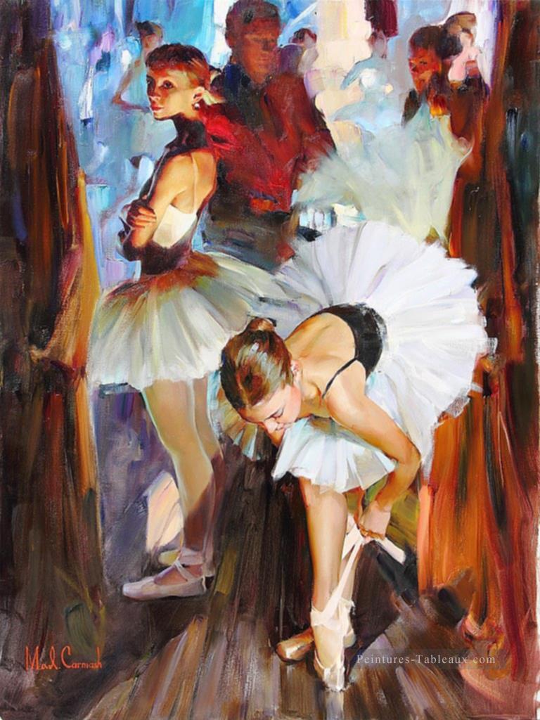 Belle fille MIG 11 Petits danseurs de ballet Peintures à l'huile